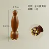 Popular Palo Pequeño para Masaje de Ojos en Forma de Loto, Masajeador Facial de Bolas de Cobre Puro, Palo para Estirar Tendones, Masaje de Puntos de Acupuntura, Especialmente Diseñado para Mujeres