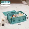 Cesta de Almacenamiento de Cosméticos para Estudiantes Caja de Almacenamiento Plegable de Escritorio Organizador de Papelería para Dormitorio Cesta Pequeña para Artículos Varios