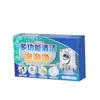 Tabletas Efervescentes, Descalcificación con Oxígeno Activo, Descontaminación Multifuncional para el Hogar Difícil, Manchas de Limpieza de Lavadoras, Juegos de Té, Limpiador de Burbujas para Ropa
