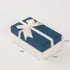 Caja de Regalo Exquisita con Lazo para el Día del Maestro, Caja de Recuerdo para Festividades, Caja de Tapa y Base, Caja de Regalo para el Día de San Valentín al por Mayor