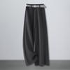 Pantalones de Lana de Pierna Ancha para Mujer, Nuevo Estilo Otoño e Invierno 2026, de Cintura Alta, Adelgazantes, de Largo hasta el Suelo, Suaves y Gruesos, de Pierna Recta