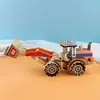 Uma Variedade de Séries de Modelos de Carros de Madeira, Escavadeiras de Madeira, Veículos de Engenharia de Transporte, Carros de Madeira, Artesanato Turístico, Atacado