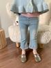 Ropa para niños Weimu traje para niños 2024 primavera nuevo top de estilo coreano para niñas pantalones ropa para niños pequeños