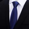 Gravata Masculina Social de Negócios Azul Vermelho Preto Estudante Profissional Casamento Noivo Coreana Gravata de Mão Gravata