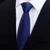 Corbata Vestido de Hombre Negocios Azul Rojo Negro Estudiante Profesional Boda Novio Coreano Corbata Anudada a Mano