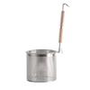 Colador de Malla Gruesa de Acero Inoxidable Perforado para Polvo, Valla, Cuchara de Filtro Reforzada, Colador para Olla Caliente, Cuchara para Fideos Picantes Calientes, Cuchara para Polvo Caliente, Colador de Malla, Aceite