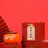 Caqui Ruyi Tarro de Caqui de Cerámica tamaño pequeño Tarro de Té Dulces Decoración de Boda Tarro de Dulces Caqui Grande Tarro para Fruta Seca
