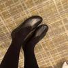 Piel de Cabra Súper Suave ~ Zapatos de Cuero Genuino No Cansados para Mujer, Punta Redonda, Boca Baja, Zapatos Pequeños de Cuero de Suela Plana, Zapatos Perezosos Retro