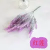 Simulação Lavanda Cabelo Plantio Estilo Pastoral Decoração Flor Casamento Flor Eterna Orelha de Trigo Flor de Seda Lavanda