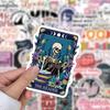 50 pegatinas románticas de lectura estilo ins, lindas de dibujos animados, personalidad, para DIY, cuaderno, funda de teléfono móvil, cuenta a mano, pegatinas para taza