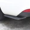 Coche universal esquina trasera modificación de coche negro brillante fibra de carbono brillante pala trasera protector parachoques trasero labio trasero 6063#