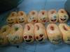 Pantuflas de cara sonriente QQ expresión pantuflas de algodón fabricantes venden directamente venta al por mayor mixta se puede enviar en nombre