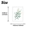 36 Adesivos de Carimbo Florais em Aquarela, Folhas de Eucalipto Estilo Floresta, Diário de Mala, Adesivos Decorativos Guka Atacado