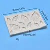 Molde de Silicone Folha Bordo Folha de Bordo DIY Folha Folha de Samambaia Folha de Bordo Decoração de Bolo Fondant Molde de Chocolate em Relevo