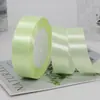 Cinta de Satén Colorida de 2.5 cm 91 m Cinta para Empaquetar Pasteles de Flores Cinta para Envolver Regalos con Bolsa de Tela Lazo para Manualidades