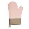 Guantes Cortos de Silicona Aislantes del Calor para Hornear, Guantes Anti quemaduras de Cocina, Guantes Gruesos Resistentes a Altas Temperaturas para Horno de Microondas Venta al por Mayor