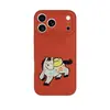 Funda linda de caballo de dibujos animados para Apple 17 Pro Max, Protección completa de lente para iPhone 16 Pro, Modelo nuevo para iPhone 15