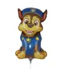 Caricatura Paw Patrol Puesto de Globos Globo de Película de Aluminio Pequeño Archie Venta al por Mayor Decoración de Cumpleaños Fiesta