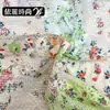 Venta Directa de Fábrica de Tela de Malla de Encaje Calada con Estampado Floral Pequeño para Camisas, Vestidos y Blusas de Mujer, Materiales de Vestimenta en Stock