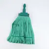 Mopa de fibra ultrafina, engrosada, 100% poliéster con borde de nailon, mopa de suelo absorbente de agua, ligera para uso doméstico, adecuada tanto para uso húmedo como seco
