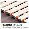 Tatami Impermeable Transpirable Tablero de Cama Marco de Cama Esterilla para Piso Marco de Listones Marco de Soporte de Madera Maciza Almohadilla de Soporte para Base de Colchón