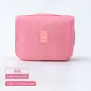 Bolsa de aseo multifuncional con gancho, bolsa impermeable de almacenamiento de cosméticos para viaje, bolsa de aseo de gran capacidad para viaje de negocios