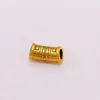 Latón Dorado Negro Patrón Codo 5mm Tubo Corto Espaciadores Cuentas Pulsera Cuentas Sueltas Cuerda Hecha a Mano Material Accesorios Mayoreo