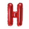 Nuevo Globo de Aluminio con Letra Versión Inglesa Americana de 40 pulgadas Decoración Creativa para Arreglo de Cumpleaños Globo de A-Z Venta al por Mayor Transfronteriza