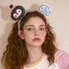 Diadema Creativa de Pingüino y Pez de Dibujos Animados, Diadema de Felpa con Cara Linda para Lavarse la Cara, Diadema para Maquillaje, Pinza para el Cabello Divertida y Original para Niños