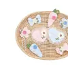 Estilo Nuevo de Primavera Fresco y Dulce Botones de Corazón de Encaje Flores Pequeñas Perla Zanahoria Accesorios para el Cabello de Niñas Accesorios