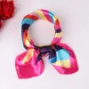 Lenço de Seda Profissional para Uso Bancário, Comissária de Bordo, Hotel, Etiqueta Móvel, Uniforme de Trabalho, Lenço Quadrado Pequeno, Lenço Colorido Feminino para Primavera e Verão