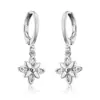 Lote mixto de varios estilos aretes de oro para mujer con colgante geométrico de circón microincrustado joyería de oreja de nicho de alta gama