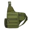 Bolsa Táctica de Pecho para Exteriores, Bolsa para Señuelos, Gran Capacidad, Bolso Cruzado Casual Versátil, Bolso Cruzado Ligero para Deportes y Ciclismo