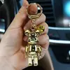 Llavero de Oso Acrílico Colorido Transfronterizo Moda Llavero Colgante para Coche Bolso Regalo Comercio Exterior Mayoreo