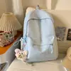 Mochila Desenho Estilo Coreano Alta Qualidade Grande Capacidade Tendência Mochila para Ir e Vir para Alunos do Ensino Fundamental II e Ensino Médio Leve Mochila Escolar para Campus