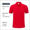 Polo Cor Sólida Personalizada Gola Lapela Manga Curta Roupa de Trabalho Impressão de Roupas Personalizadas Camisa Cultural Logo Bordado Camisa Publicitária Paul