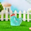 Jardinería de Micro-Paisaje Musgo Paisajismo Decoración Hecha a Mano DIY Accesorios Animales Lindos Gallina Pequeña Adornos Pequeños Luminosos