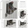 Cortina de Chuveiro Encantadora de Gato British Shorthair Cinza Conjunto de Quatro Peças Divisória de Banheiro Itens de Decoração para Casa com uma Foto do Produto Acabado