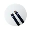 Pincel Delineador de Ojos Tipo Hoja, Pincel Ultra Fino para Polvo de Cejas, Pincel Especial para Cejas, Pincel para Delineador en Crema, para Sombra Debajo de los Ojos