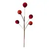 Bolas de Terciopelo con Brillo Dorado y Lentejuelas para Año Nuevo Chino Decoraciones Rojas y Decoraciones para Fiestas Navideñas en Casa