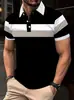 Camisa POLO casual de manga corta para hombre, cómoda y transpirable, adecuada para uso transfronterizo, top de manga corta para hombre, ropa para hombre