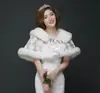 Vestido de noiva casamento xale de lã de casamento inverno cheongsam vestido de etiqueta para dama de honra xale casaco capa de pele sintética outono e inverno