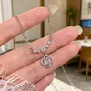 Collar Cuadrado de Circonita Incrustada de Gama Alta 2026 para Mujer Temperamento de Nicho Cadena para Clavícula de Lujo Ligero Accesorios