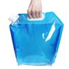 Bolsa de Agua Plegable Portátil para Exterior Ciclismo Viaje Camping Plástico Portátil Engrosado Gran Capacidad Bolsa de Almacenamiento de Agua Fabricante Venta al por Mayor