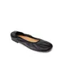 Sapatos Femininos de Couro Bovino de Primeira Camada com Biqueira Dividida, Sapatilhas de Casco de Porco, Novo Estilo para o Início da Primavera, Sapatos Planos Confortáveis de Couro Genuíno com Biqueira Redonda, Sapatilhas Femininas de Boca Rasa