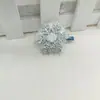 Pinza para el Cabello de Copo de Nieve Otoño e Invierno Nuevo Pinza Lateral de Felpa Adorno para el Cabello con Atmósfera Navideña Elegante Flequillo Pinza de Pato
