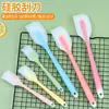 Espátula de silicona transfronteriza resistente a altas temperaturas pala grande espátula para crema de pastel cuchara mezcladora de turrón utensilios para hornear en stock