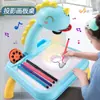Mesa de Pintura Proyectora Inteligente Transfronteriza para Niños con Luz y Música, Mesa de Dibujo para Aprender Graffiti y Escritura DIY, Juguetes al por Mayor