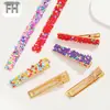 Respaldo Adhesivo Termofusible de Doble Cara, Tiras de Diamantes Mixtos Cilíndricos de Resina Colorida, Tiras de Diamantes de 1.5cm de Ancho, Pegatinas de Cristal para Zapatos y Bolsos