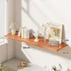 Estante de Pared Oculto de Una Sola Línea Estantería para Libros Colgante de Pared para Sala de Estar Estante Colgante de Pared para Dormitorio